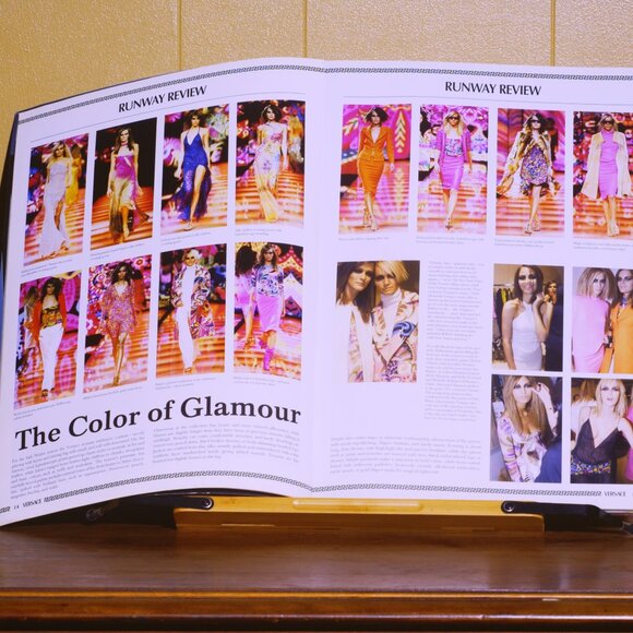 Versace The Magazine Premier Issue Fall Winter 2002 RARE LOST MEDIA - Picture 4 of 15